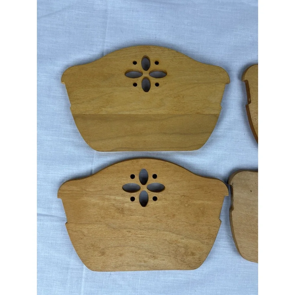 Longaberger Wood Bread Basket Dividers Large 8.75